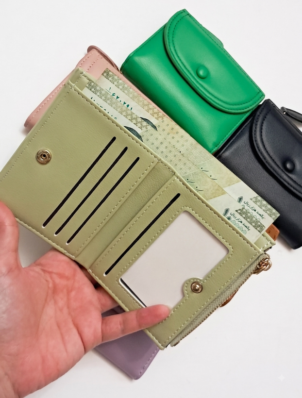 کیف پول زنانه وارداتی کوچک